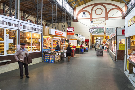Vásárcsarnok belső tér